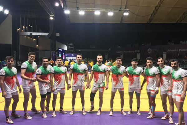 پیروزی تیم ملی کبدی ایران برابر نپال
