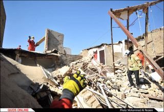 ۱۵ کشته و مجروح  در انفجار منزل مسکونی در مشهد/گزارش تصویری
