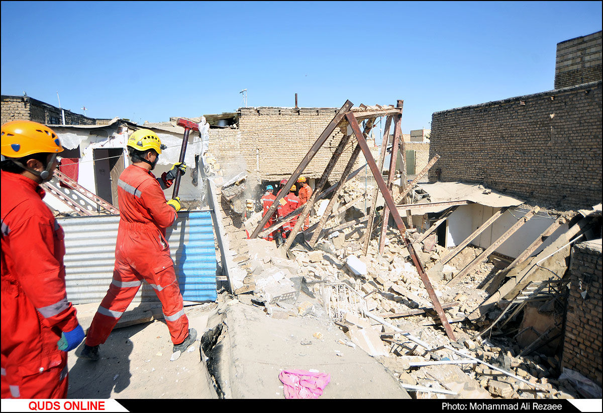 فیلم|  پایان حواشی انفجار دیروز در مشهد