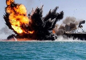 حمله نیروی دریایی یمن به ناوچه سعودی

