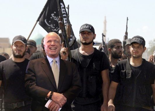 افشای نقش مک‌کین در به وجود آوردن داعش
