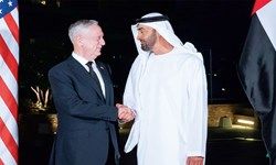 ولیعهد ابوظبی با وزیر دفاع آمریکا دیدار کرد