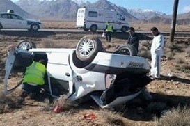 دو حادثه رانندگی در محورهای خراسان رضوی با دو کشته