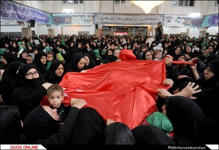 مراسم شیرخوارگان حسینی ھیئت رزمندگان اسلام مشهد/گزارش تصویری