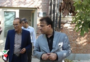 بازدید رئیس بیمارستان امام خمینی جانبازان مشهد از بیمارستان میلاد 