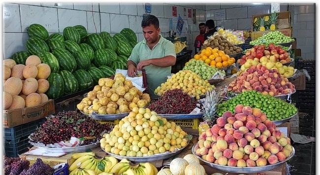 نرخ بازار میوه در میدان تره وبار مشهد  24شهریور