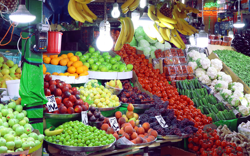نرخ روزانه بازار میوه مشهد در تاریخ ۲۵ شهریور