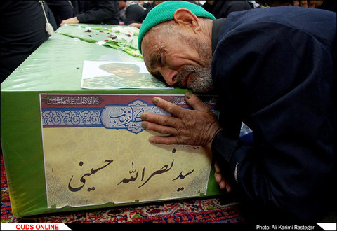 پیکر مطهر شهدای گمنام در مشهد تشییع شد