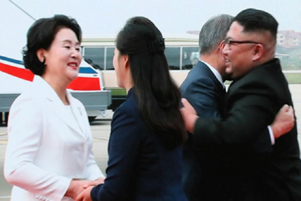 رئیس‌جمهور کره جنوبی و رهبر کره شمالی دیدار کردند