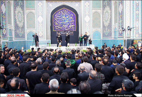 عزاداری تاسوعای حسینی درمشهد 
