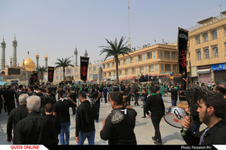 عزاداری تاسوعای حسینی در قم/گزارش تصویری