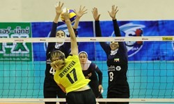 دومین پیروزی بانوان والیبالیست ایران مقابل کانگوروها رقم خورد