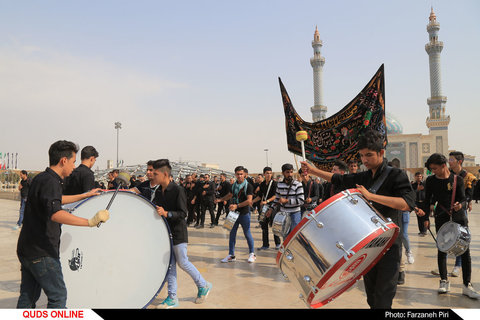 عزاداری تاسوعای حسینی در قم