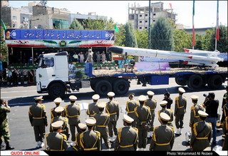 مراسم رژه نیروهای مسلح در مشهد/گزارش تصویری