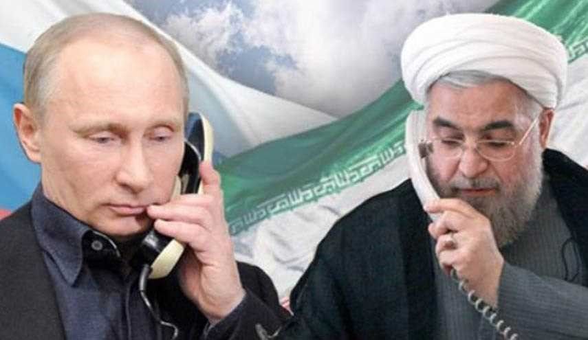 پیام تسلیت پوتین به روحانی/ تاکید بر تقویت همکاری با تهران در زمینه "مبارزه با تروریسم" 
