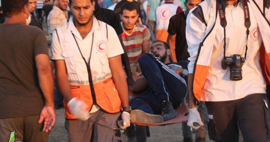 زخمی شدن ۱۸ فلسطینی در شمال نوار غزه