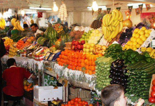 نرخ روزانه بازار میوه 8مهر