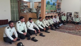 فرماندهی و پرسنل نیروی انتظامی شهرستان بشرویه با امام جمعه دیدار کردند
