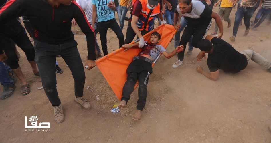 ۳ شهید و ۳۷۶ زخمی در تظاهرات بازگشت غزه
