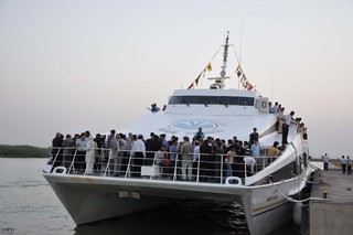 آمادگی مرز دریایی خرمشهر برای تردد زائران اربعین ۹۷