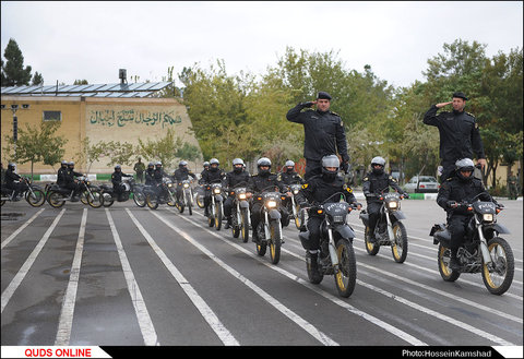 اردو فرهنگی رزمی دانش آموزی در یگان ویژه پلیس/گزارش تصویری