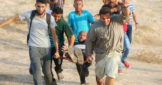 زخمی شدن 5 فلسطینی در مرز غزه