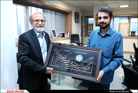 حضور عکاس پیشکسوت استاد علی کاوه در مشهد 