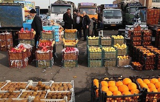 نرخ بازار میوه در میادین میوه و تره بار مشهد  ۱۸مهر