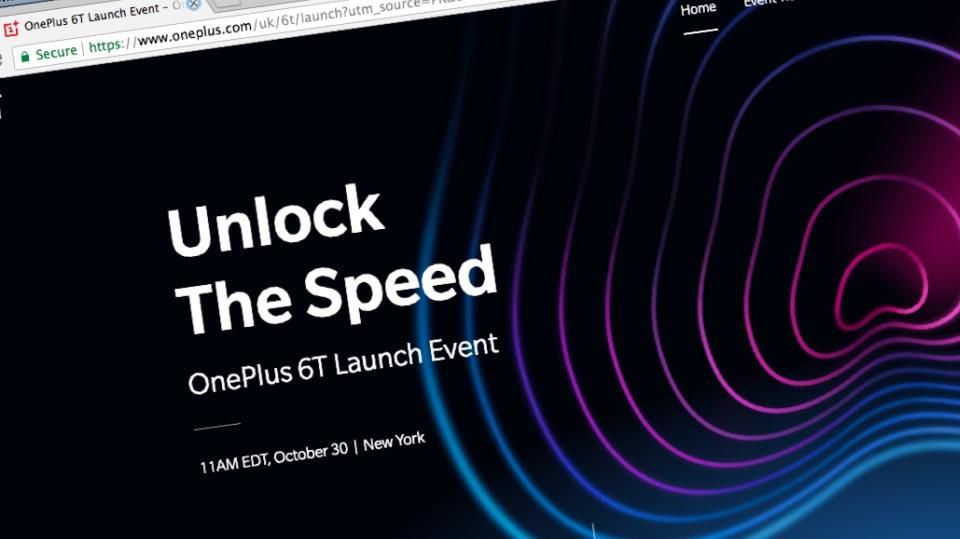  OnePlus ۶T در ۳۰ اکتبر معرفی می‌شود