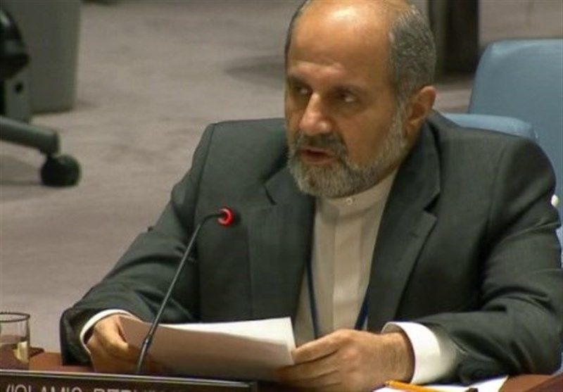 سفیر ایران در سازمان ملل: جامعه بین المللی نباید در قبال زورگویی و یکجانبه گرایی آمریکا سکوت کند