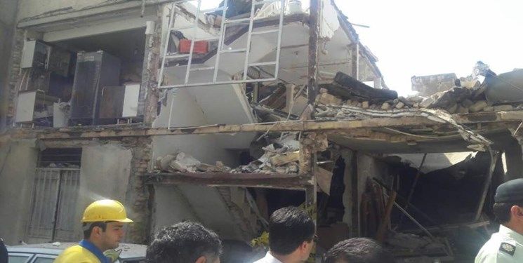 وقوع انفجار در یک واحد مسکونی در اهواز به دلیل نشت گاز