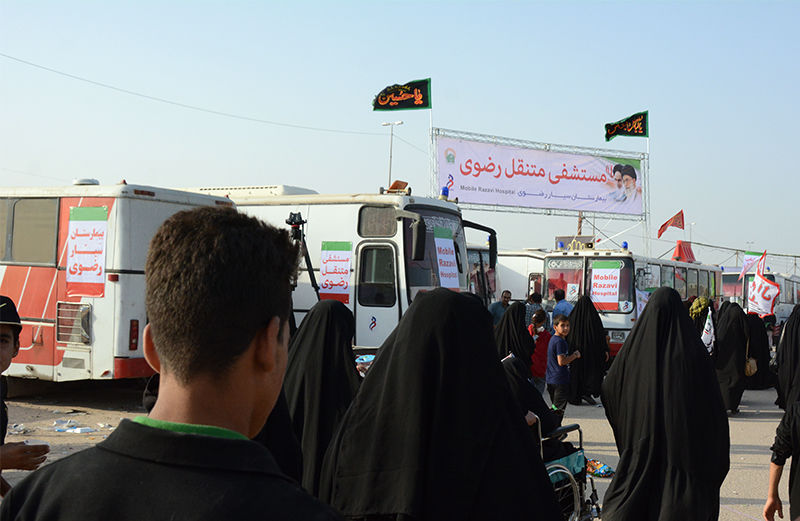 اعزام بیمارستان سیار و سامانه درمانی آستان قدس به مسیر پیاده‌روی اربعین حسینی 
