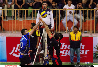 دیدار تیمهای والیبال پیام مشهد – شهرداری ورامین/گزارش تصویری