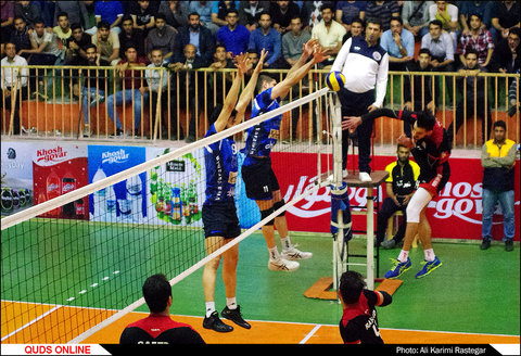 دیدار تیمهای والیبال پیام مشهد – شهرداری ورامین