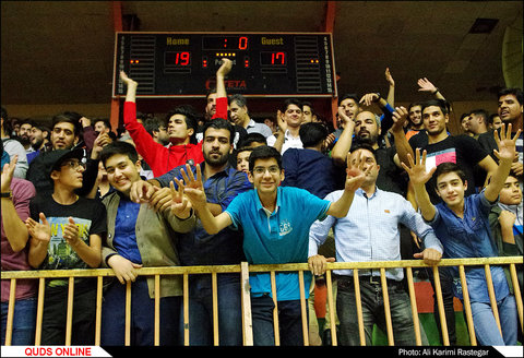 دیدار تیمهای والیبال پیام مشهد – شهرداری ورامین
