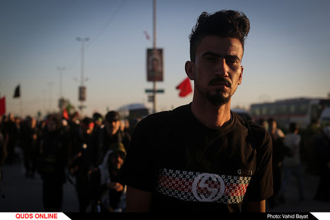 پرتره های محیطی از زائران پیاده اربعین حسینی