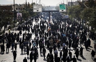 راهپیمایی بزرگ "جاماندگان اربعین حسینی" در تهران آغاز شد