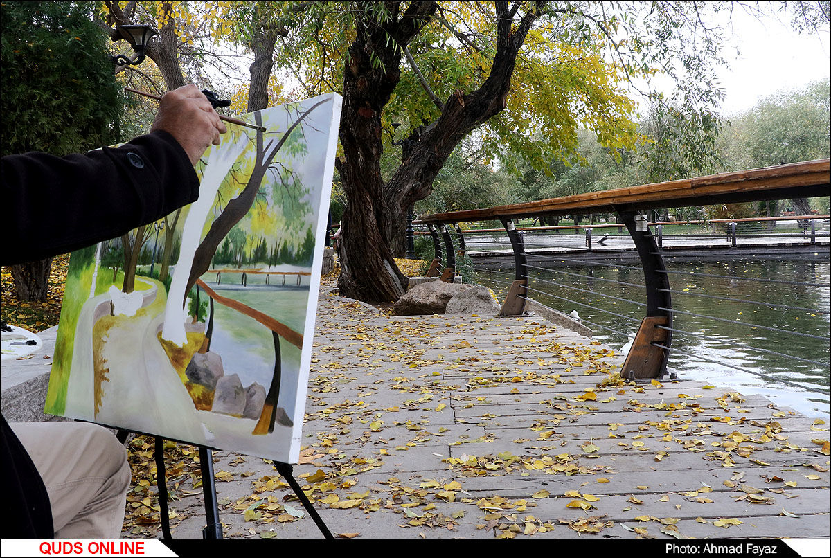 ردپای پاییز در نقاشی