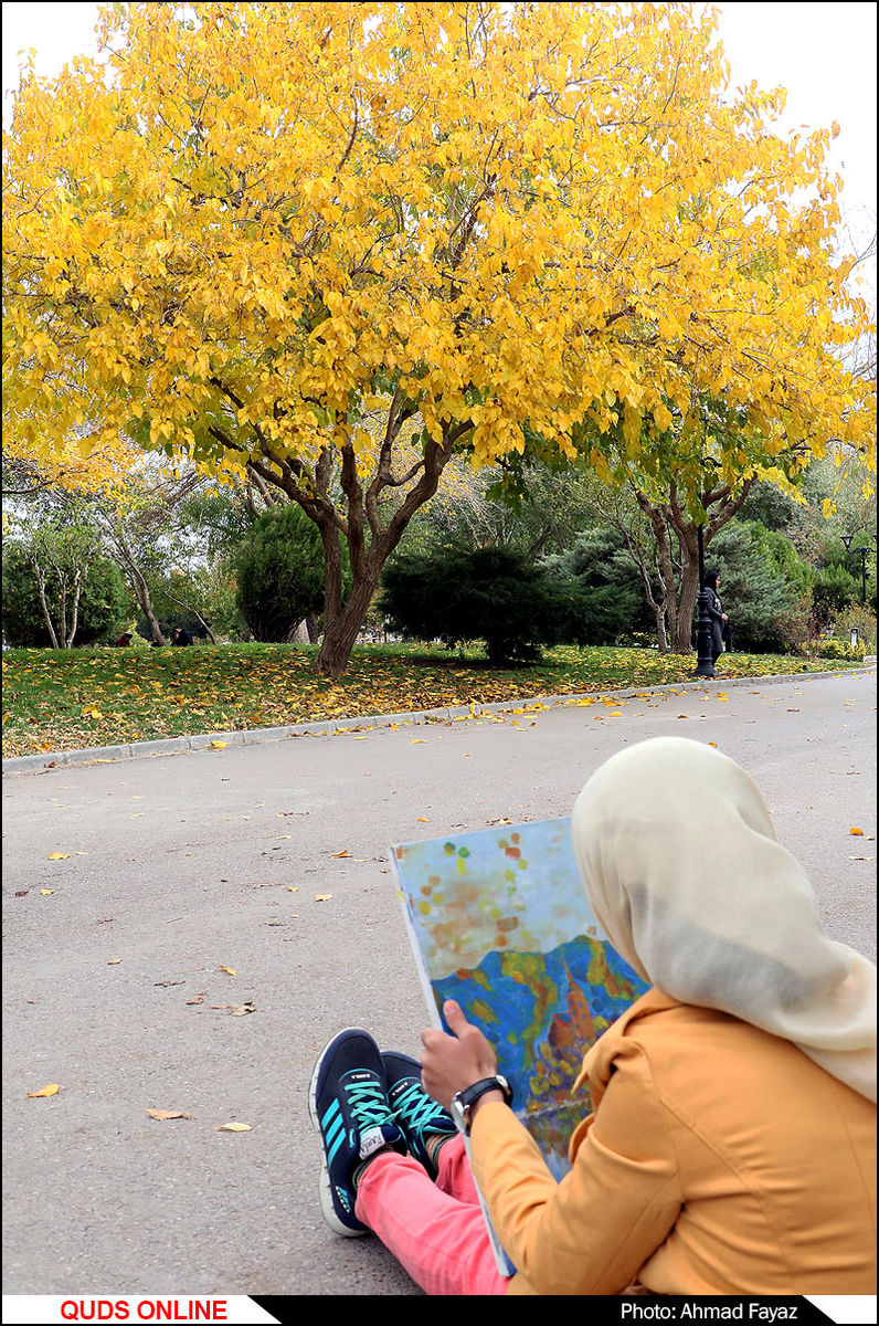 ردپای پاییز در نقاشی
