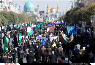 راهپیمایی ۱۳ آبان در مشهد/گزارش تصویری