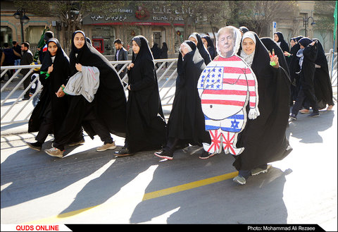 راهپیمایی ۱۳ آبان در مشهد