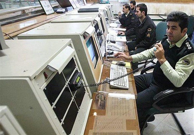 ۳۵۰ عملیات پلیس ۱۱۰ تهران در هر ساعت