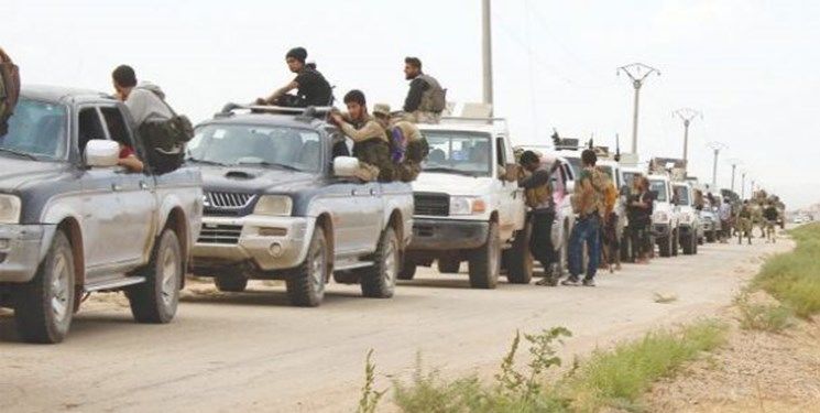  ۱۲۰۰ عنصر مسلح وابسته به ترکیه به شرق رود فرات در سوریه اعزام شدند