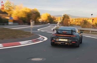تصاویر منتشر شده از خودرو جدید  Porsche ۹۱۱ GT۳