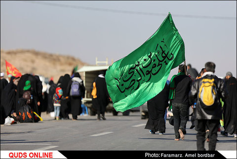 آخرین زائران پیاده ...