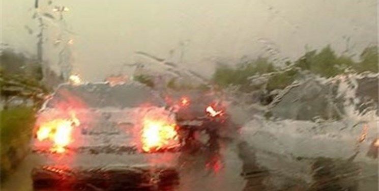 آخرین وضعیت ترافیکی پایتخت/ بارش باران و ترافیک سنگین در بزرگراه‌ها

