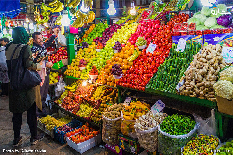 نرخ روزانه بازار میوه ۲۳آبان