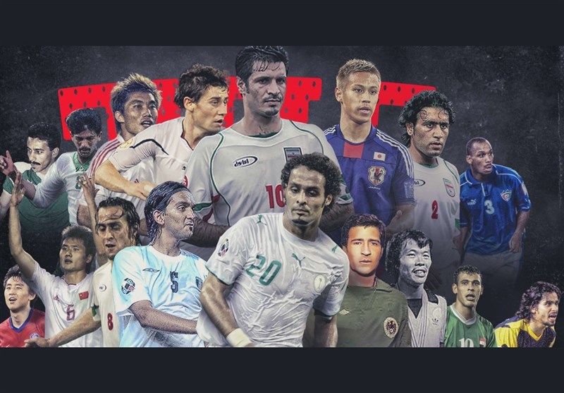 حضور ۴ ایرانی در تیم منتخب تاریخ جام ملت‌های آسیا با سرمربیگری مهاجرانی+ عکس 
