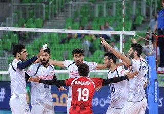 والیبال ایران همچنان بر بام آسیا و هشتم جهان