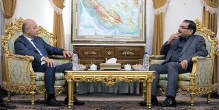 برهم صالح: به هیچ‌کس اجازه لطمه‌زدن به منافع ایران از طریق عراق را نمی‌دهیم